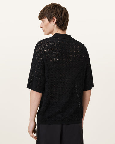 Loire Short Sleeve Open Knit Cardigan