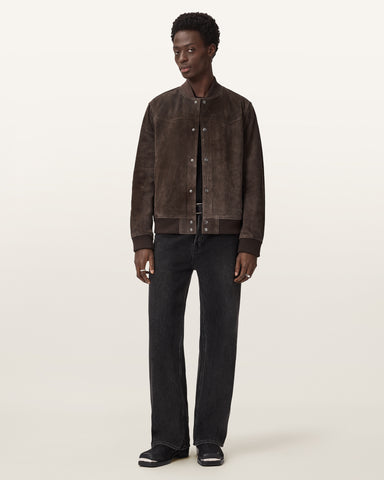 Stafford Leather Bomber Jacket