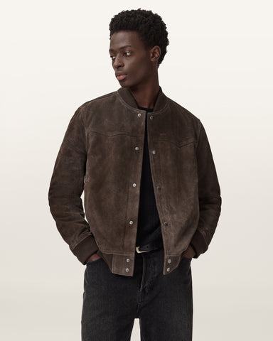 Stafford Leather Bomber Jacket