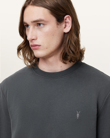 Raven Crew Neck Ramskull Sweatshirt