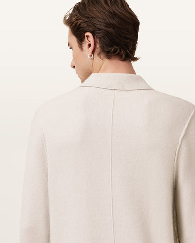 Statten Long Sleeve Ramskull Polo Sweater