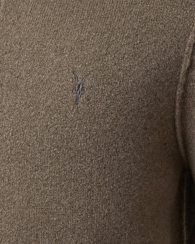 Statten Long Sleeve Ramskull Polo Sweater