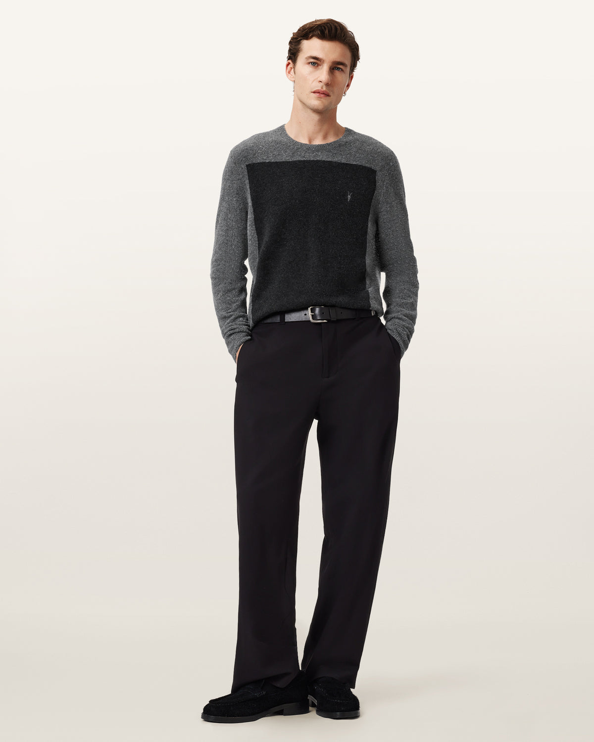 Lobke Knitted Ramskull Crew Neck Sweater