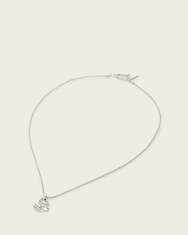 Byron Sterling Silver Heart Necklace
