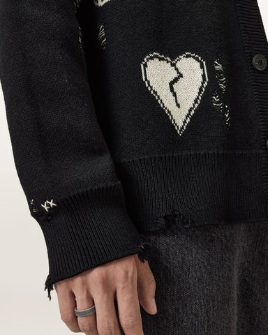 Caledon Oversized Jacquard Cardigan