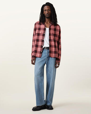 Aalto Relaxed Checked Shirt