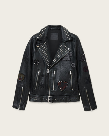 Cole Leather Biker Jacket