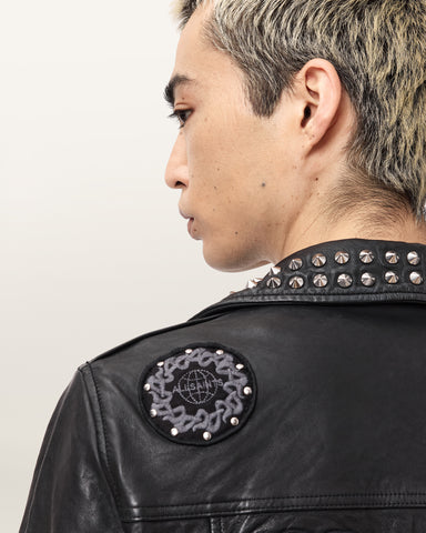 Cole Leather Biker Jacket