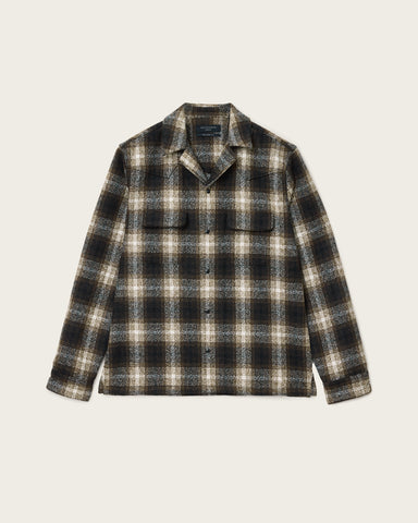 Alvar Checked Western Relaxed Fit Shirt