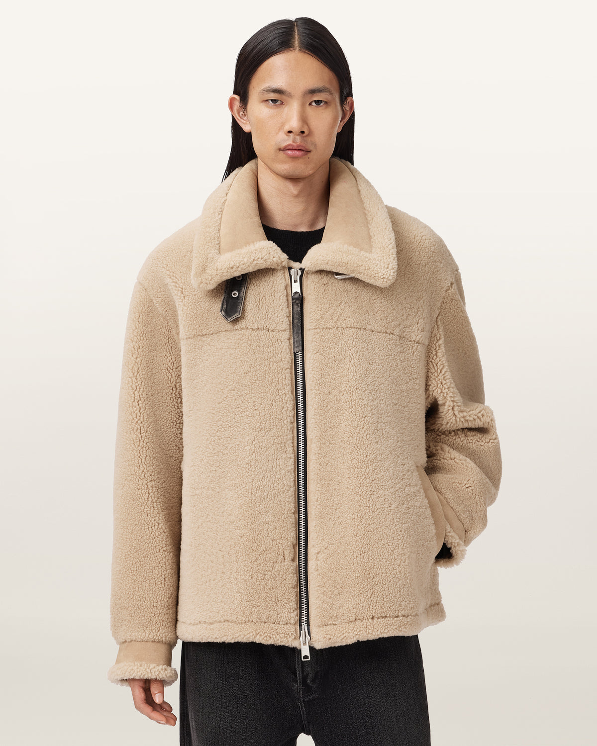 Vernon Oversized Shearling Jacket
