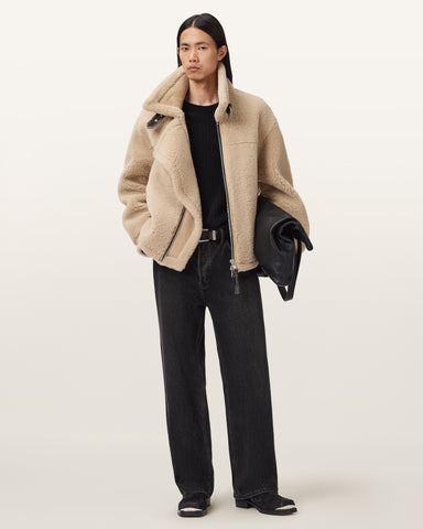 Vernon Oversized Shearling Jacket