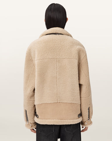 Vernon Oversized Shearling Jacket