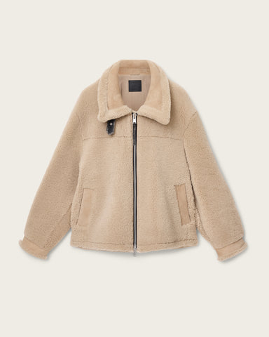 Vernon Oversized Shearling Jacket