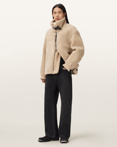 Vernon Oversized Shearling Jacket