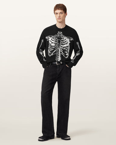 Skelli Crew Neck Wool Sweater