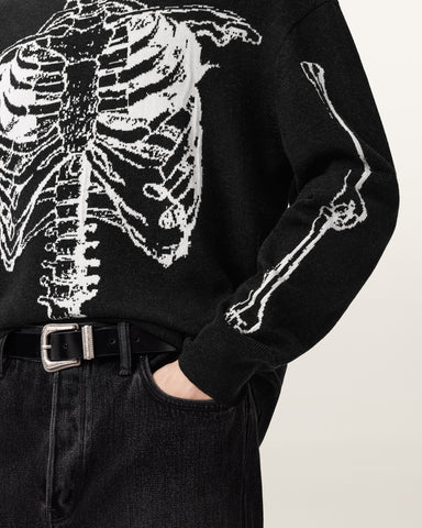 Skelli Crew Neck Wool Sweater