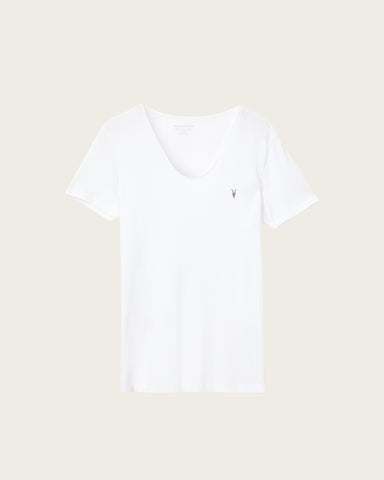 Tonic Scoop Neck Slim Ramskull T-Shirt