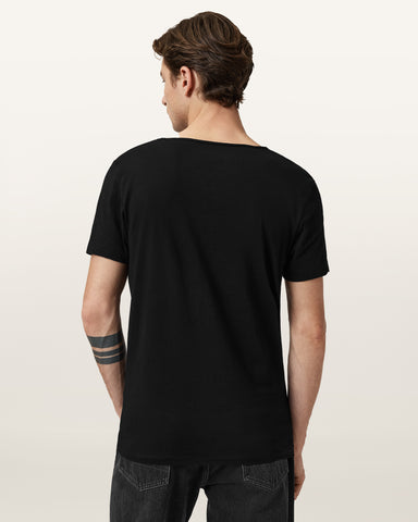 Tonic Scoop Neck Slim Ramskull T-Shirt
