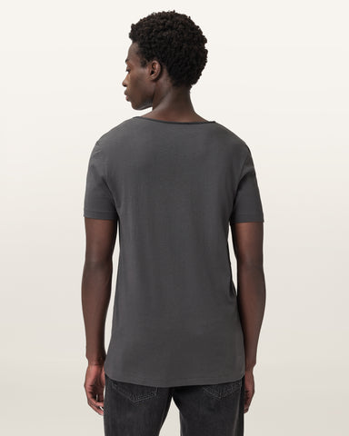 Tonic Scoop Neck Slim Ramskull T-Shirt