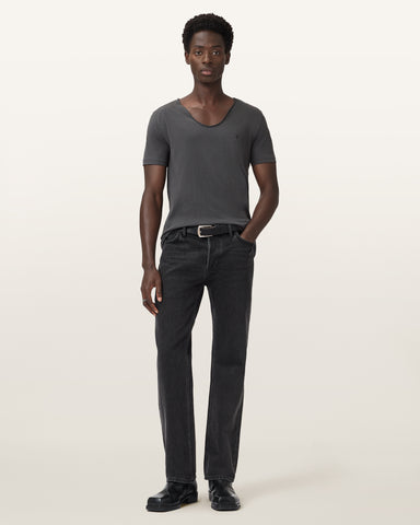 Tonic Scoop Neck Slim Ramskull T-Shirt