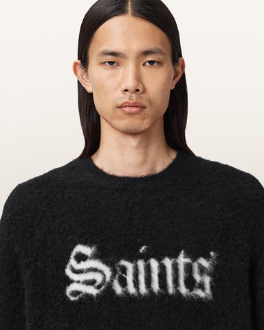 Saints Wool Blend Sweater