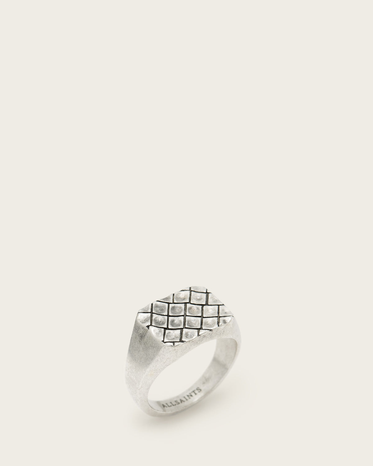 Abel Textured Signet Ring