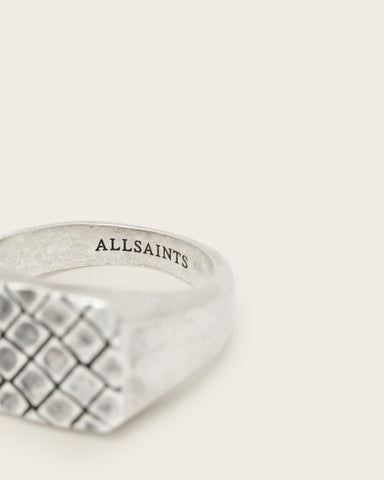 Abel Textured Signet Ring