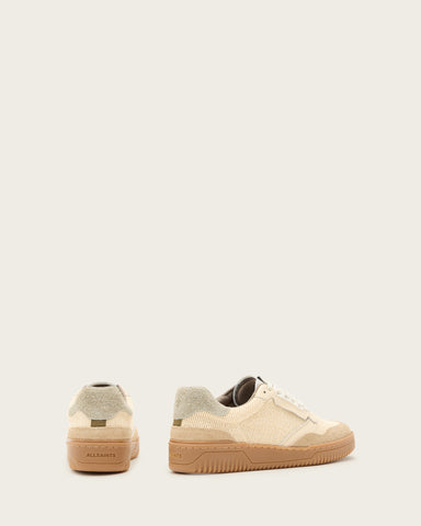 Regan Mesh And Suede Low Top Sneakers