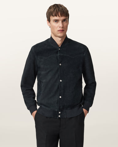 Stafford Suede Bomber Jacket