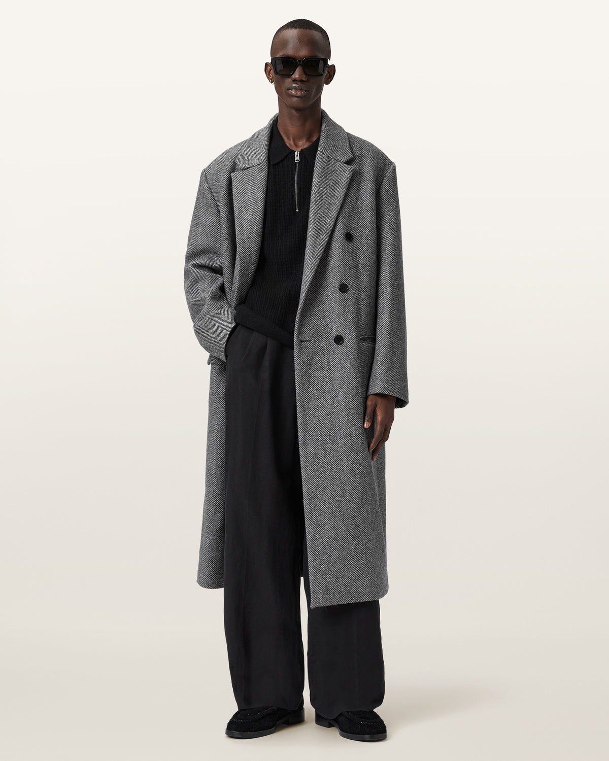 Ezra Oversized Wool Coat