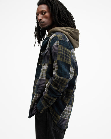 Hopton Checked Relaxed Fit Shirt