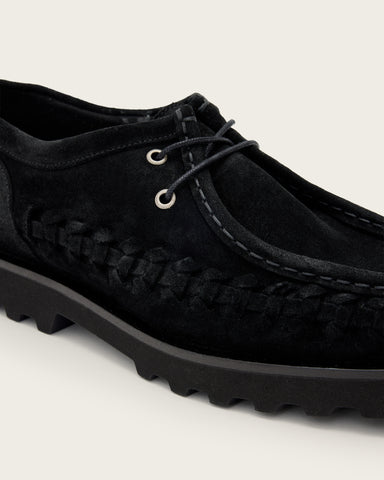 Skiff Woven Boat Shoes