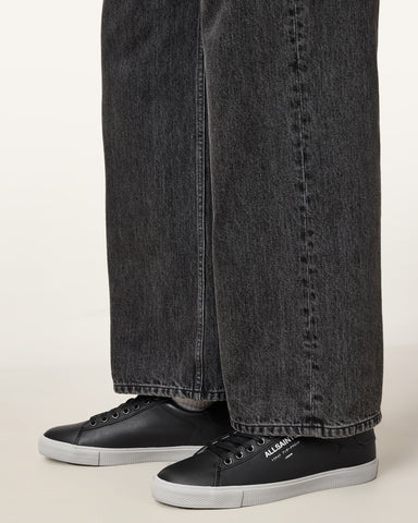 Underground Leather Low Top Sneakers