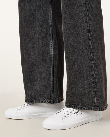 Underground Leather Low Top Sneakers