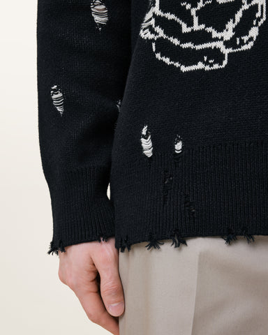 Koto Gothic Jacquard Cardigan