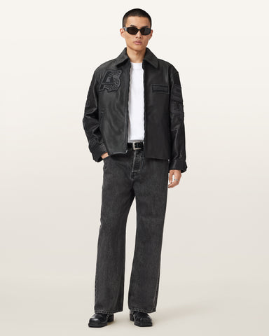 Williams X AllSaints Garrison Leather Jacket