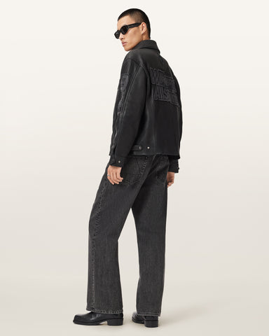 Williams X AllSaints Garrison Leather Jacket