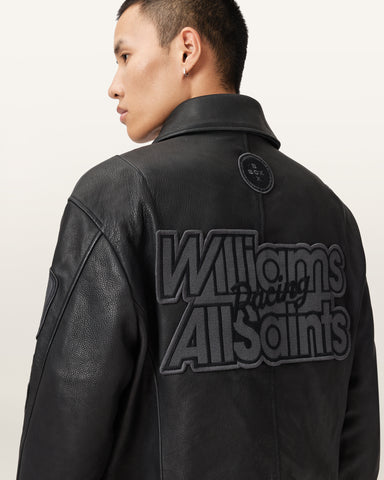Williams X AllSaints Garrison Leather Jacket