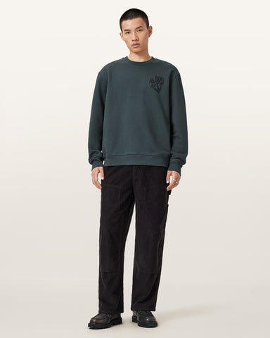 Orlando Oversized Crew Neck Sweatshirt