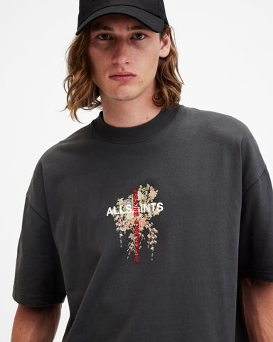 Eternal Oversized Embroidered Logo T-Shirt