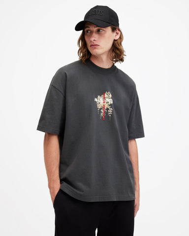 Eternal Oversized Embroidered Logo T-Shirt