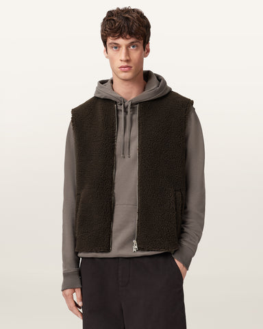 Otis Sherpa Boxy Vest