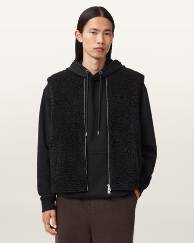 Otis Sherpa Boxy Vest