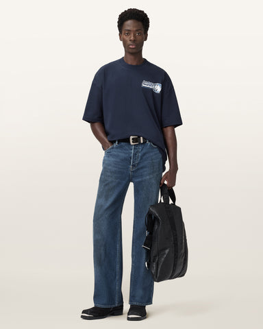 Williams X AllSaints Burnout Crew Neck T-Shirt