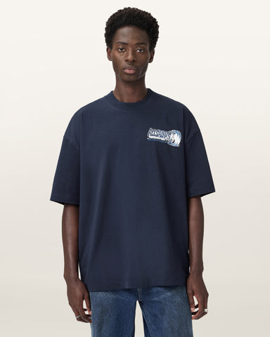 Williams X AllSaints Burnout Crew Neck T-Shirt