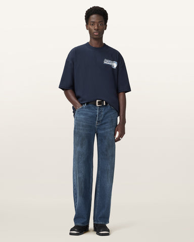 Williams X AllSaints Burnout Crew Neck T-Shirt