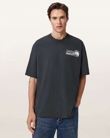 Williams X AllSaints Burnout Crew Neck T-Shirt