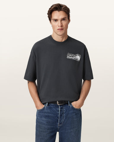 Williams X AllSaints Burnout Crew Neck T-Shirt