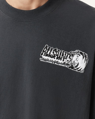 Williams X AllSaints Burnout Crew Neck T-Shirt