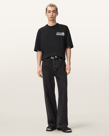 Williams X AllSaints Burnout Crew Neck T-Shirt